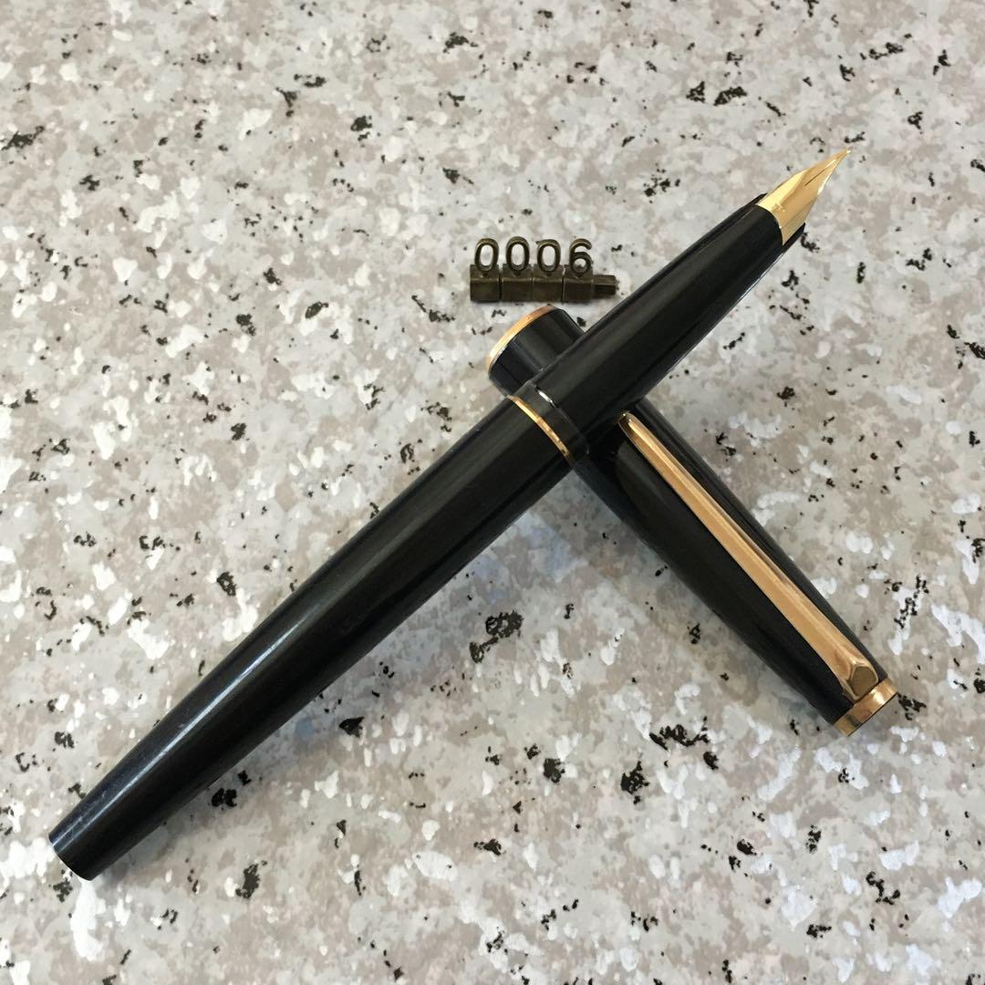 #0006 オーバーホール済み 万年筆 モンブラン MONTBLANC 14k