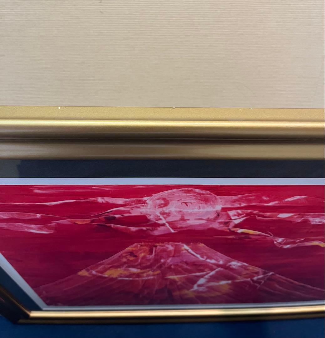 h*e様 深見東州 「富士と天女の羽衣」大型オリジナル版画 直筆サイン リトグラ