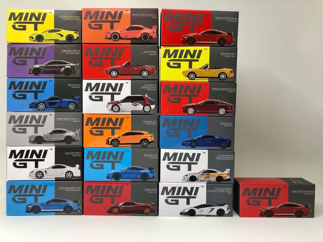 MINIGT 18台セット ほぼ未使用