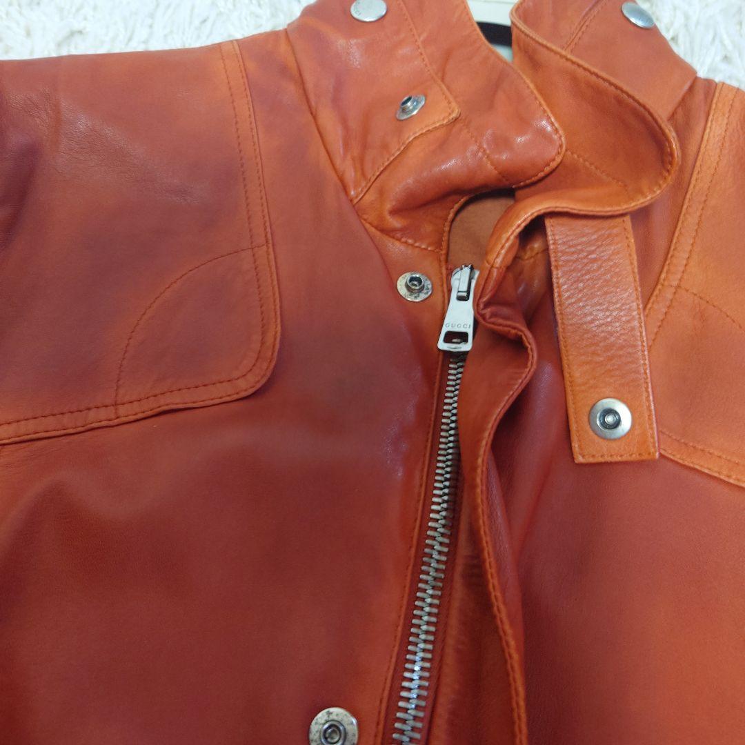 GUCCIグッチライダースレザージャケット