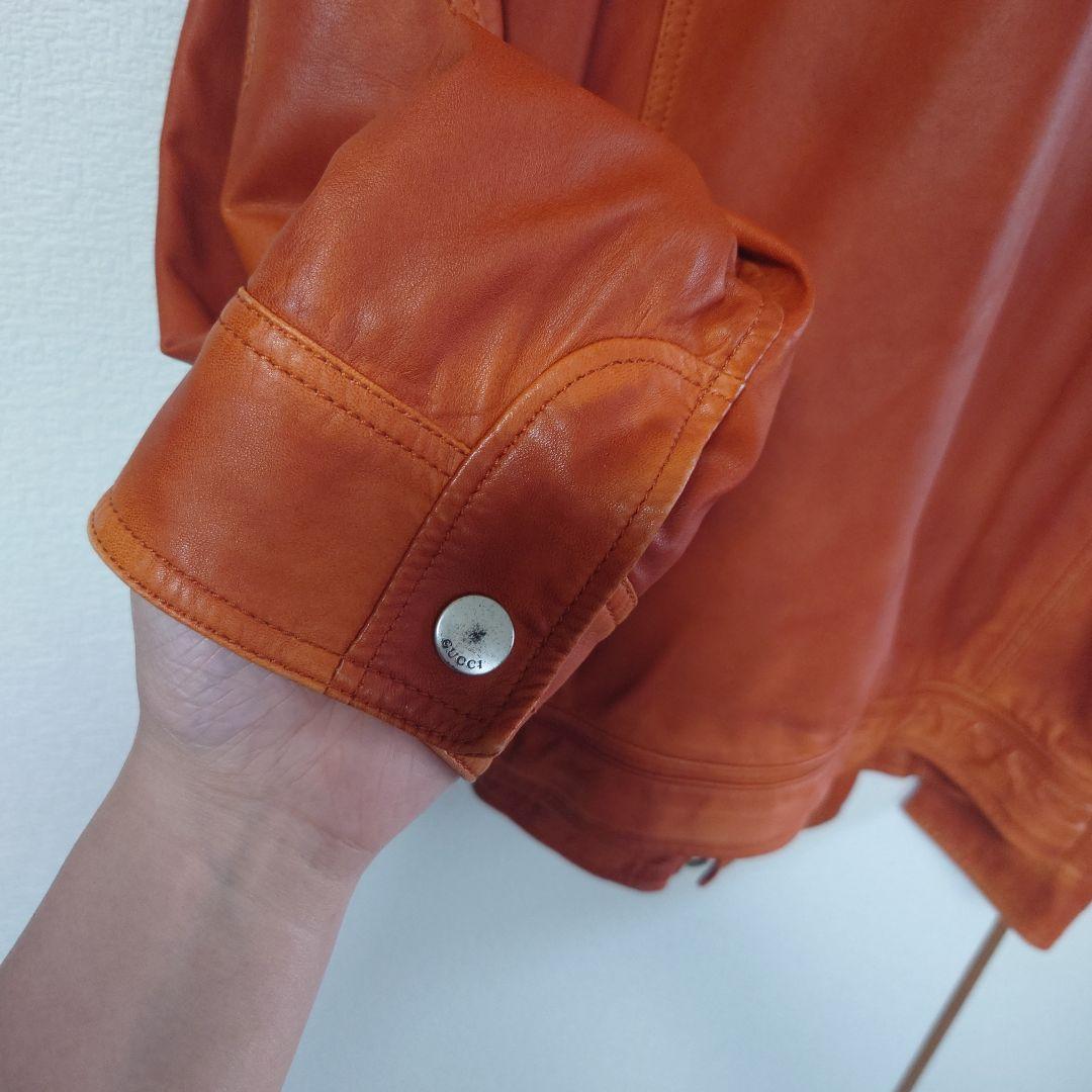 GUCCIグッチライダースレザージャケット