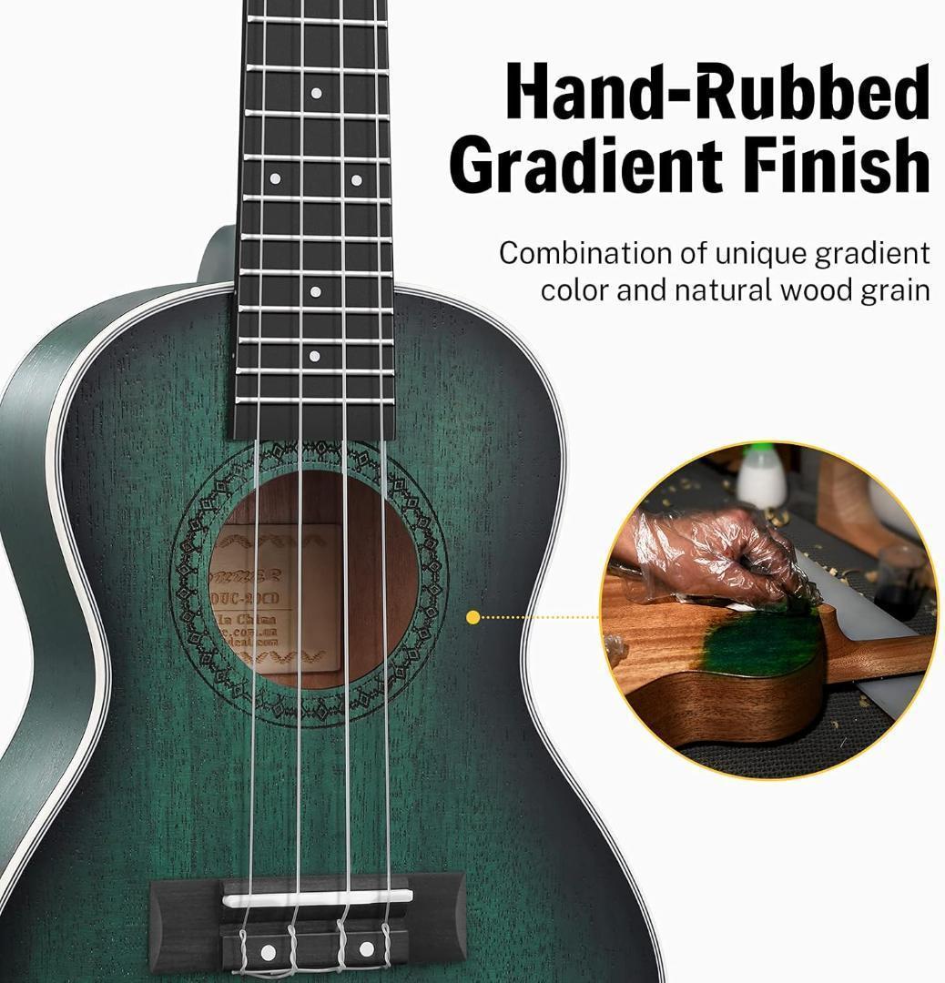 【M2658-96-62】ウクレレ　23インチ　初心者セット 本体　新品