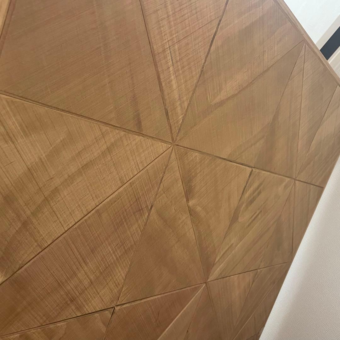 EMOOR ダイニング テーブル 天然木 おしゃれ 木目 インテリアリビング