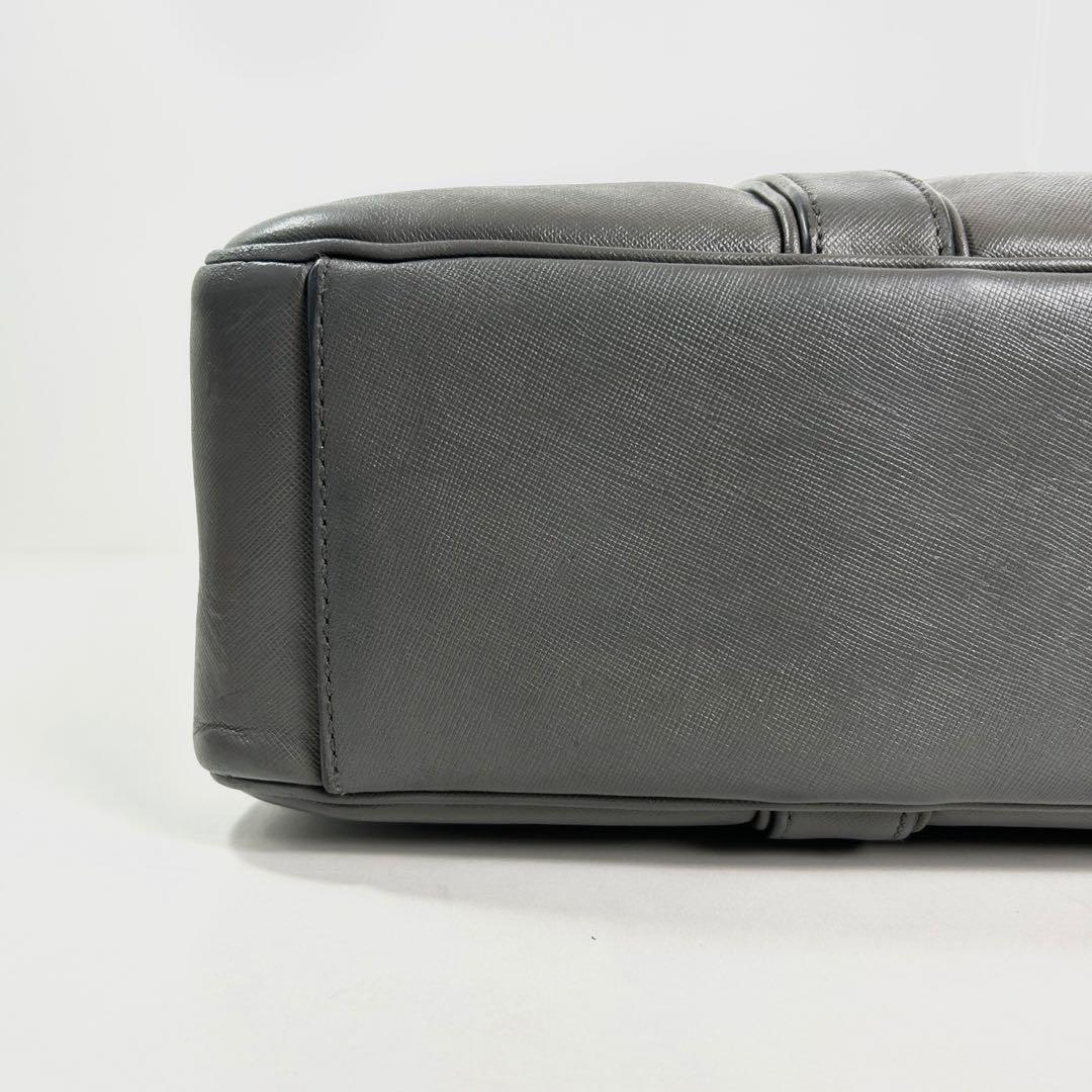 ✅【格安】定価9.4万　メンテ済み　コーチ　ビジネスバッグ　COACH グレー
