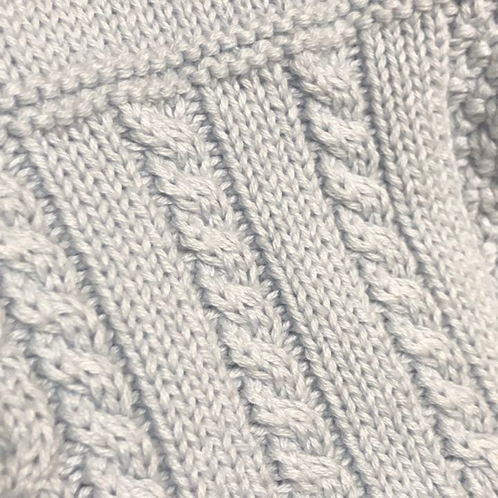 ラルフローレン ベビー くま耳 カーディガン インスタ ニット 水色 赤ちゃん