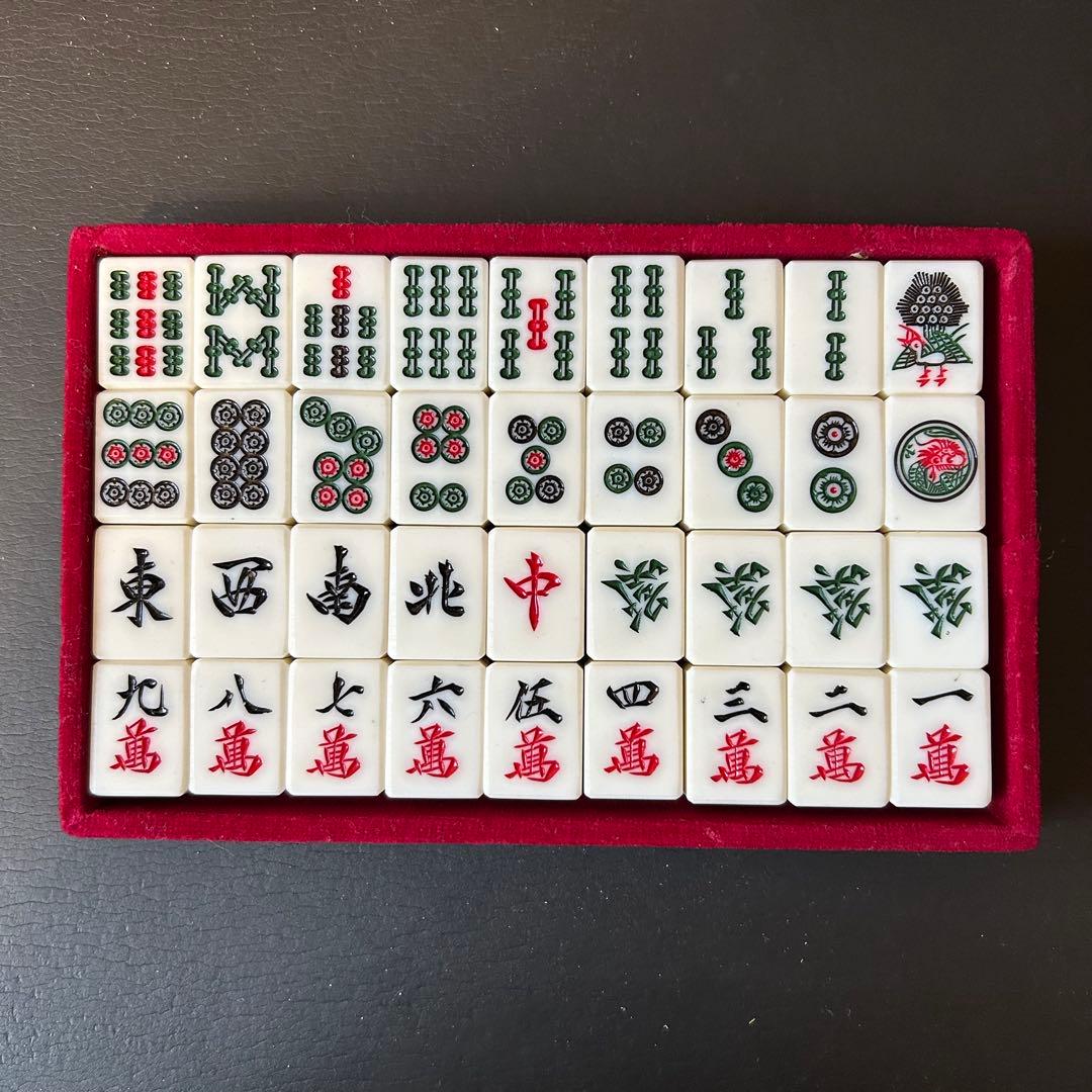 【高級美品】麻雀牌セット 竹牌