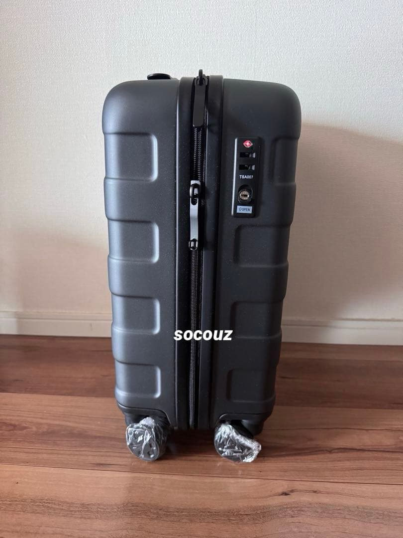 ◆極美品◆無印良品20ℓメタグレーキャリーケース 国内線持ち込みサイズ 使用浅