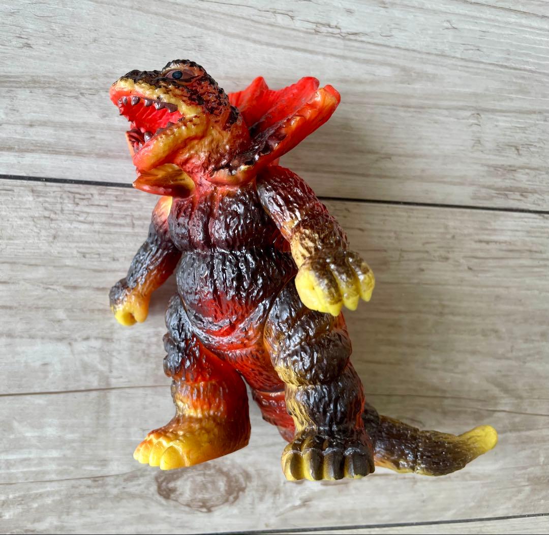 ジラース キングザウルスシリーズ ソフビ人形 極美品マルサンブルマァクポピー