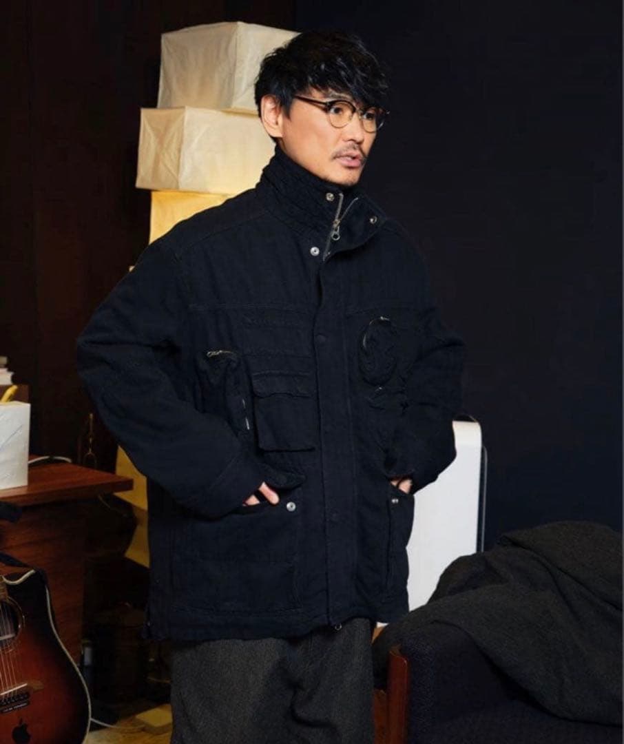 ジャケット・アウター MM6 24AW MULTI-POCKET DENIM JACKET