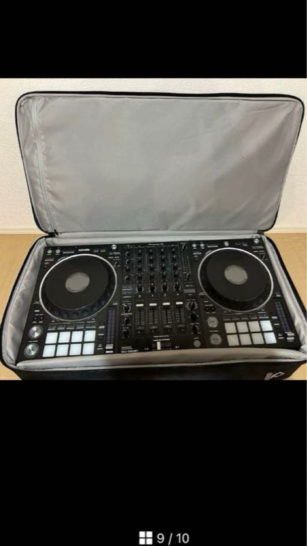 PioneerDDJ-1000SRT DJコントローラーバック　デッキセーバー付