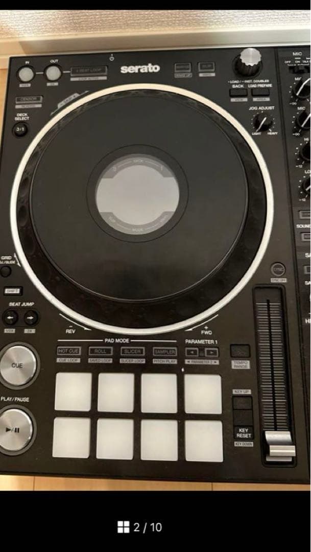 PioneerDDJ-1000SRT DJコントローラーバック　デッキセーバー付