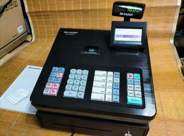 美品シャープレジスター　XE-A207　PC連携売上管理設定無料　991109