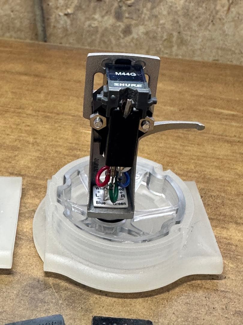 ヘッドシェル Technics カートリッジSHURE M44-G 2個セット。