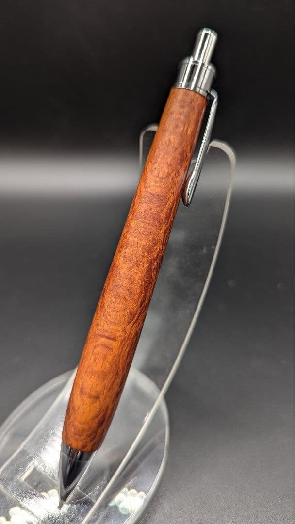 447ペン工房翌檜　極上　レースシーオーク　木軸シャーペン　ボールペン