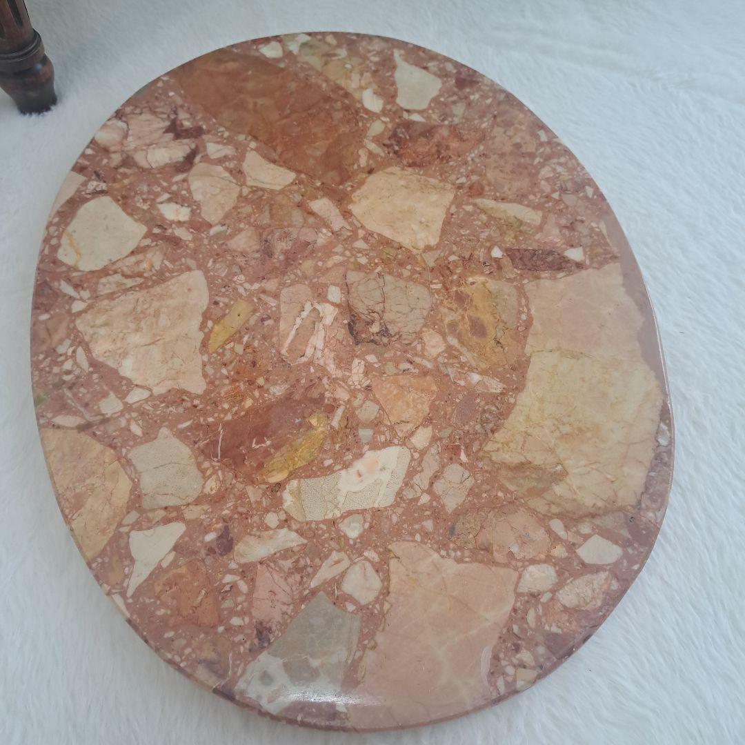 アンティーク　大理石　イタリア家具　サイドテーブル　コンソール家具