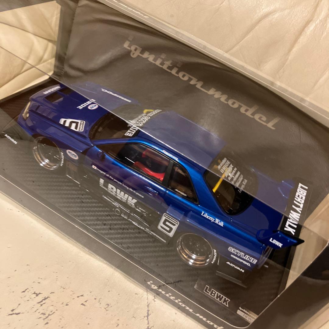 LBWK Nissan Skyline ミニカー 1/18