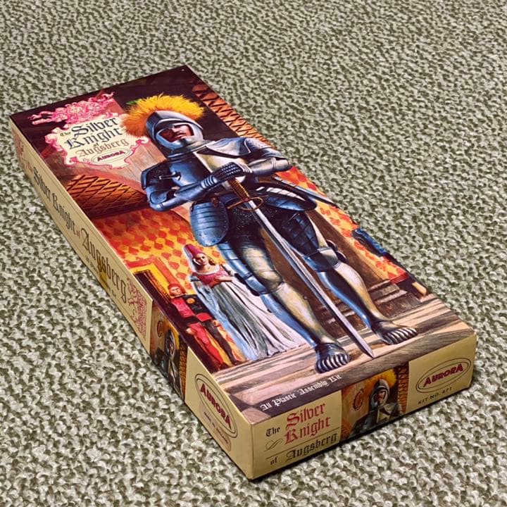 プラモデル　オーロラ シルバーナイト / ブルーナイト 騎士(2セット)