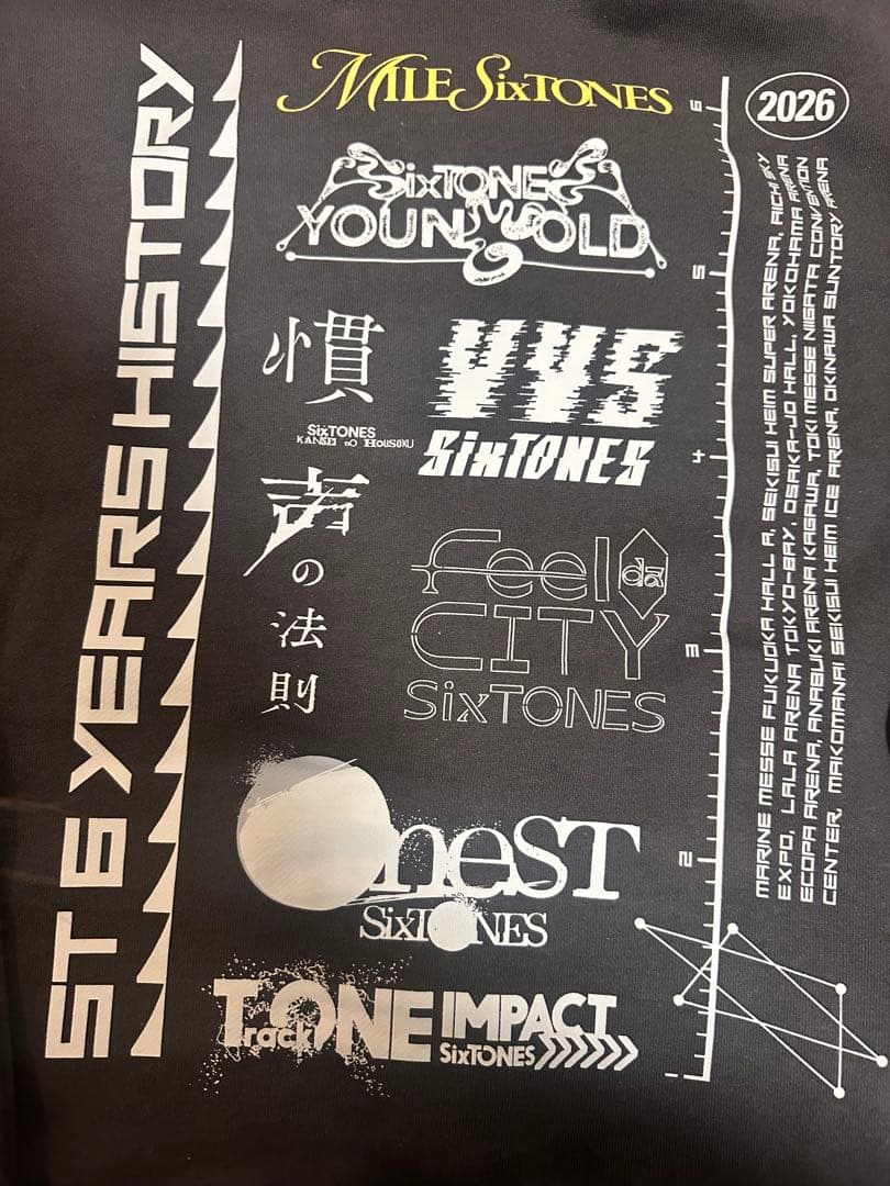 MILESixTONES SixTONES パーカー