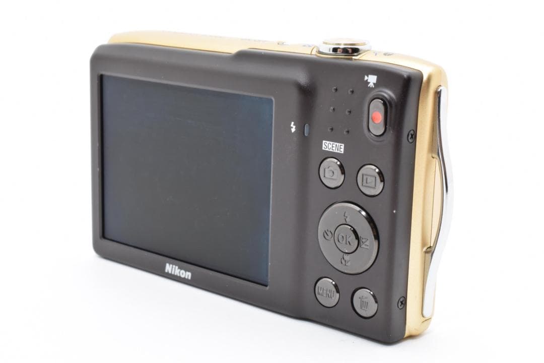 【美品】Nikon COOLPIX S3300 ゴールド　動作確認済
