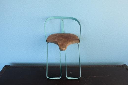 品番　z-0667 自転車チャイルドシート　アンティーク　アイアン　補助シート