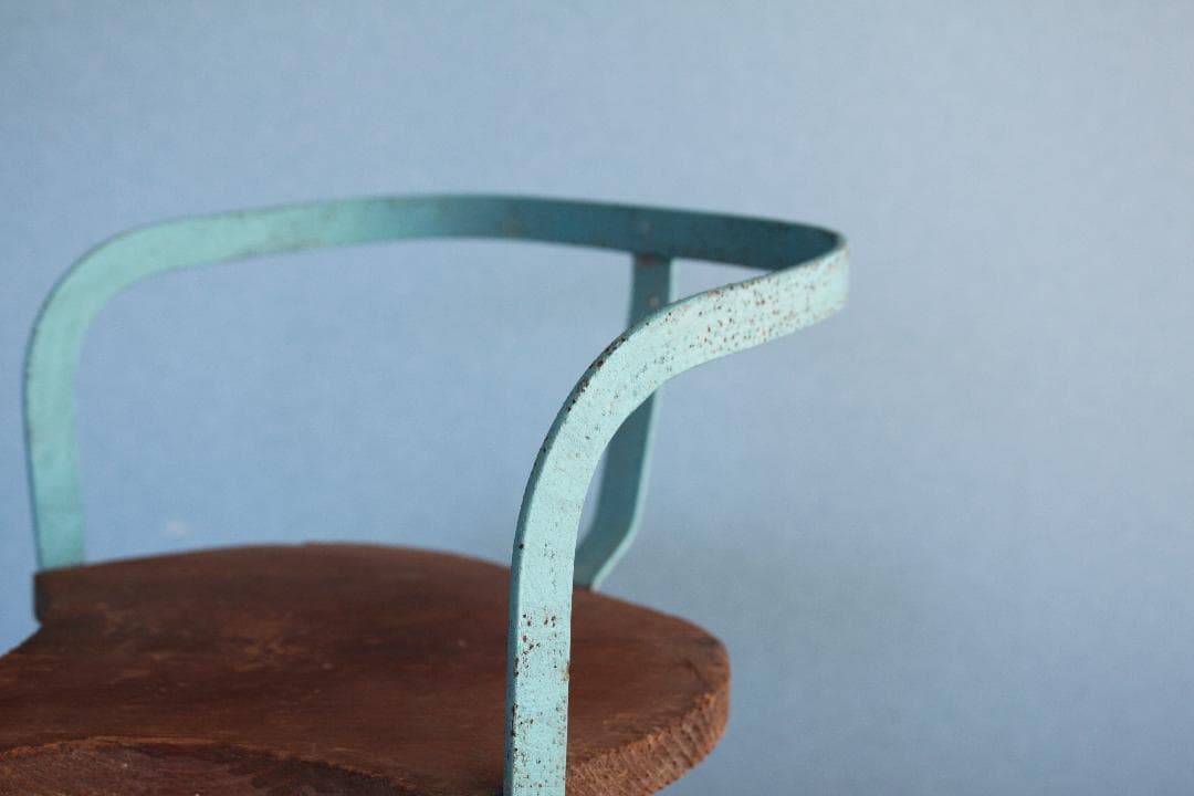 品番　z-0667 自転車チャイルドシート　アンティーク　アイアン　補助シート