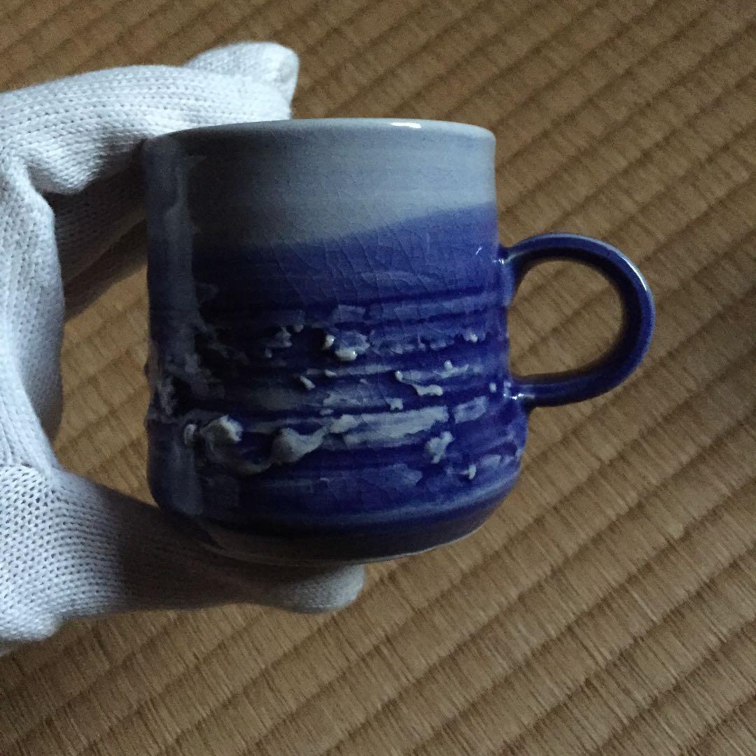 壺と湯呑みとマグカップ 樹氷