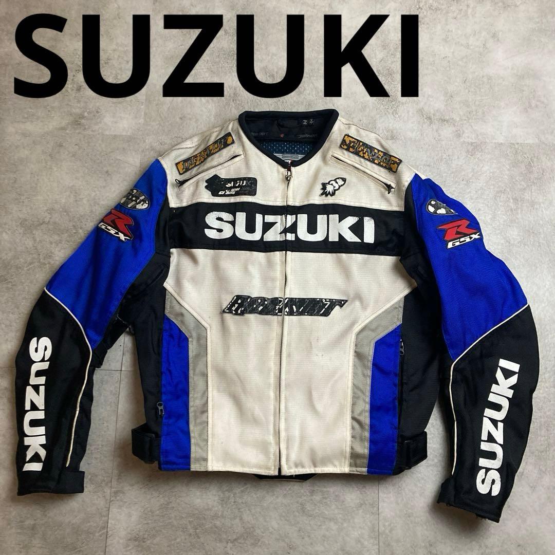 ★ SUZUKI　スズキ　ライダースジャケット　Lサイズ