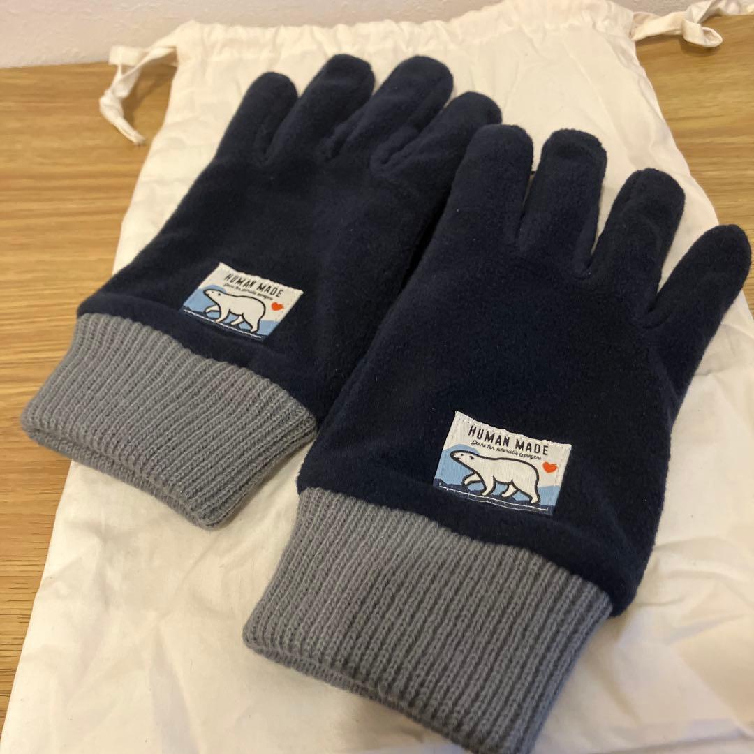 HUMAN MADE 24aw FLEECE GLOVE 手袋