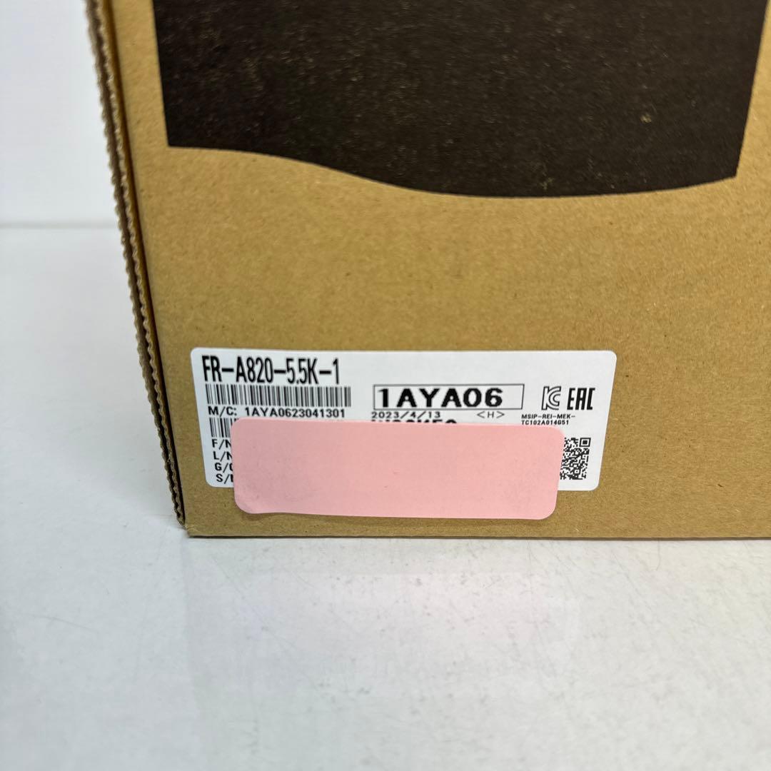 新品未開封 三菱電機 FR-A820-5.5K-1 インバータ 1台