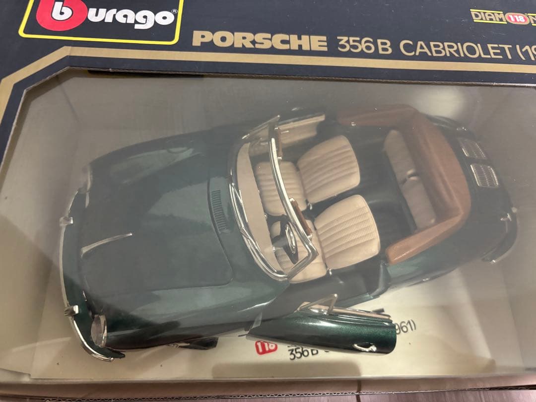 自動車 Bburago Porsche 356 B Cabriolet (1961)