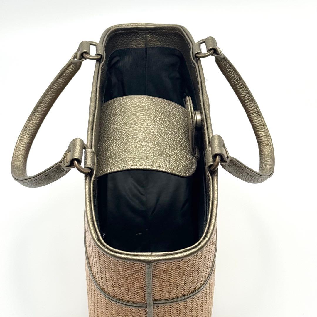 網代バッグ　和想庵衿秀　和装バッグ　6453