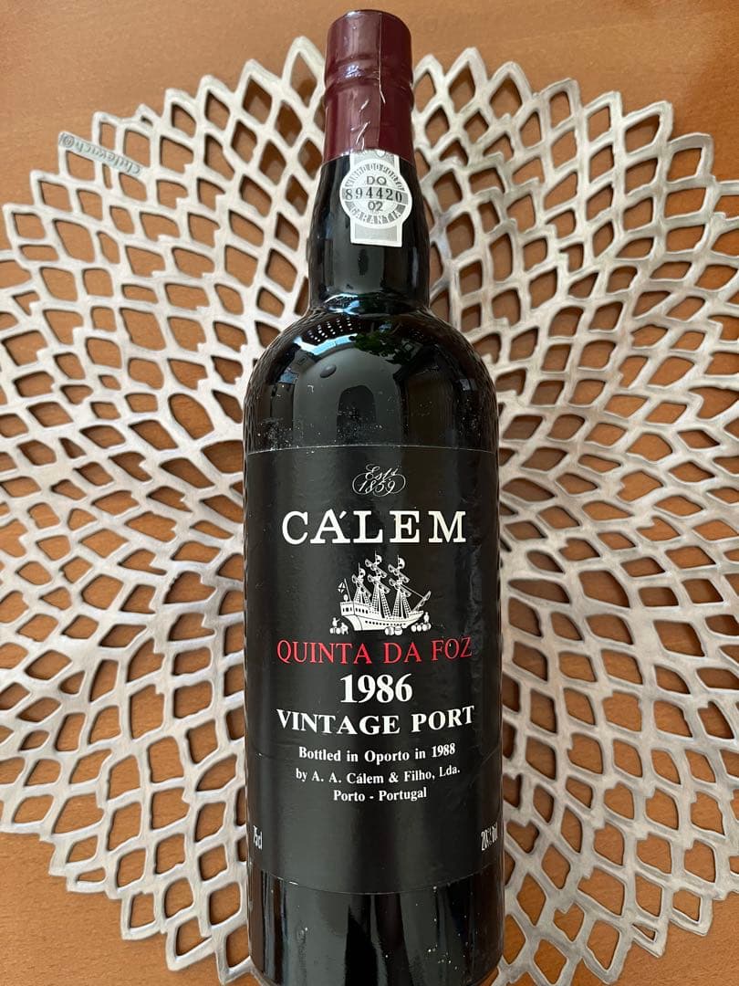 ビンテージ　ポートワイン　1986