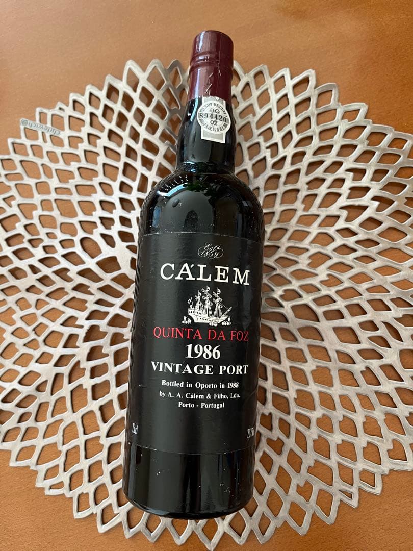ビンテージ　ポートワイン　1986
