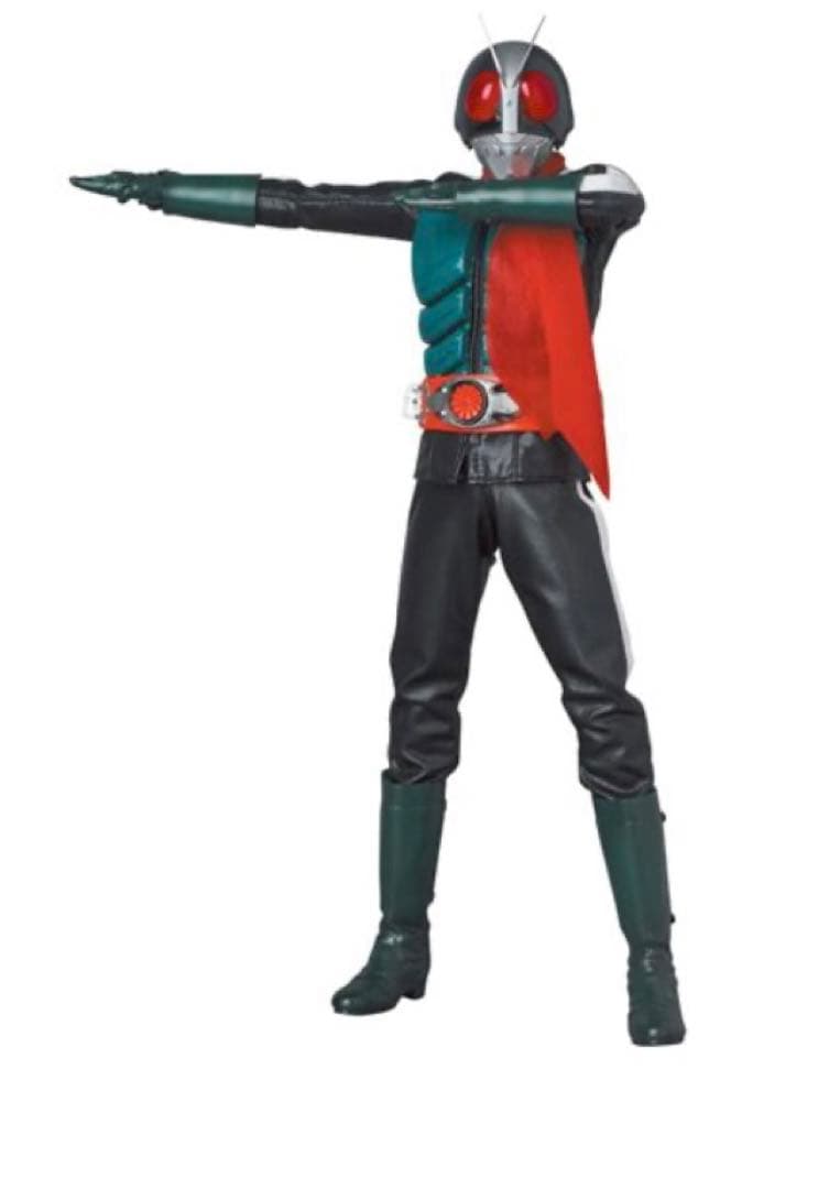 メディコムトイ　rahシン仮面ライダー2号　サイクロン号セット