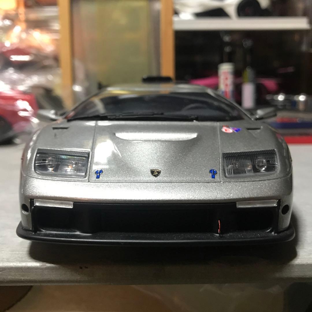 ランボルギーニ ディアプロシルバー ミニカー