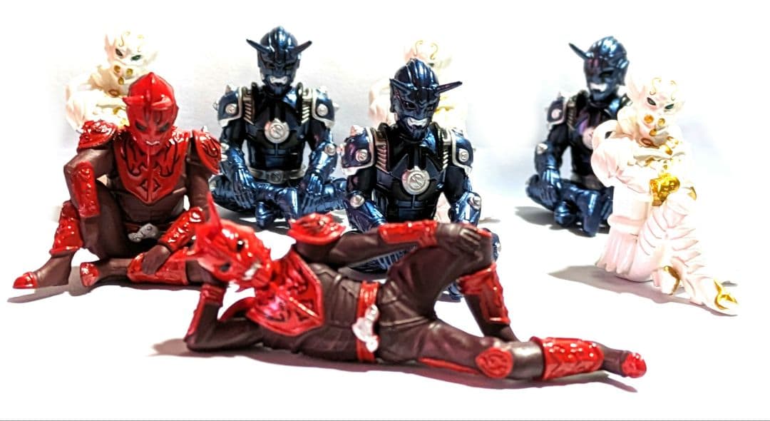 ☆美品★新品✿ガチャ✿仮面ライダー　電王 　イマジン　まちぼうけ　８体✿