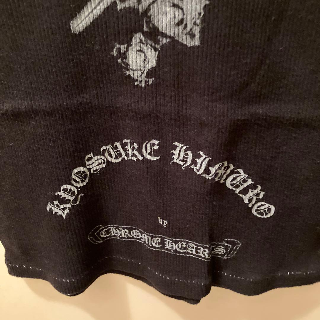 氷室京介×クロムハーツ BEAT HAZE ODYSSEY ブラックタンクトップ