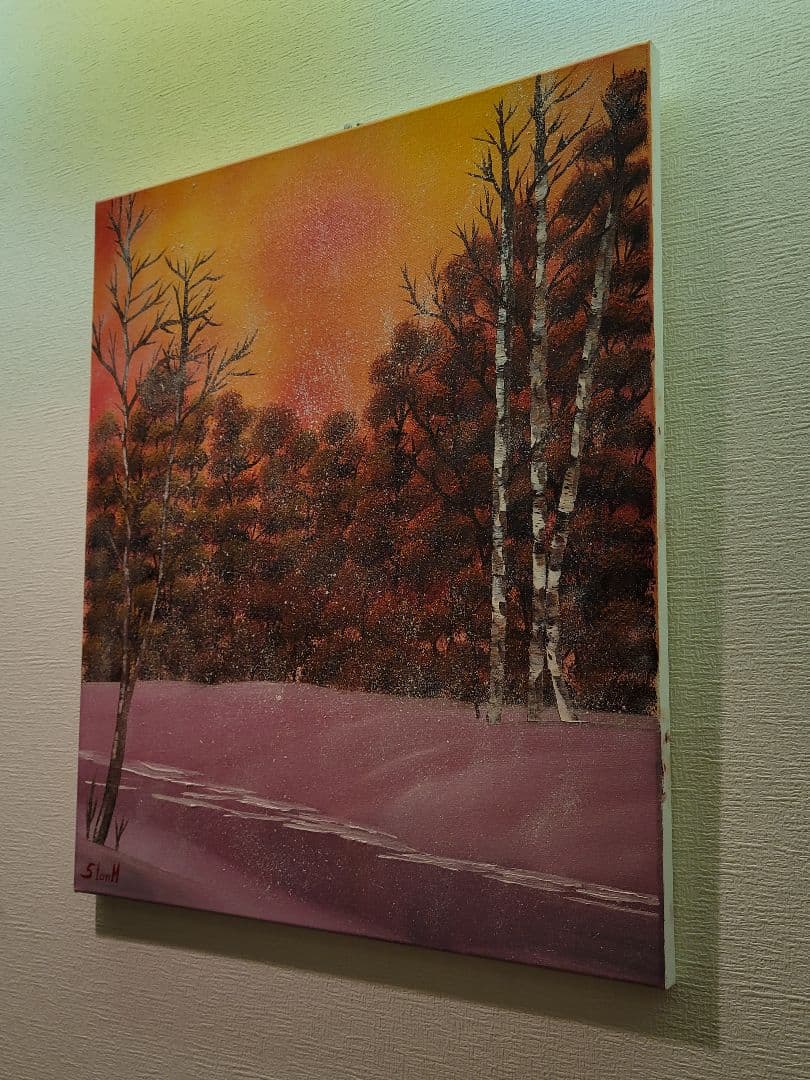 fall magc ing   秋の雪景色