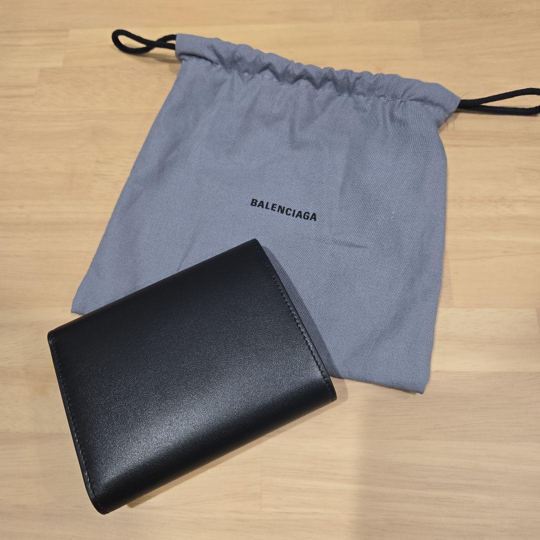 【未使用品】BALENCIAGA　三つ折りウォレット