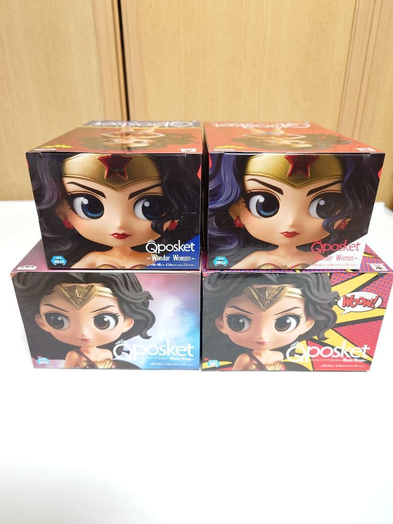 Qposket ワンダーウーマン 4体セット