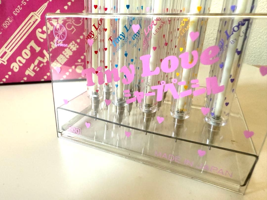 注射器　シャーペン　昭和レトロ 80年代　ファンシー　20本　ケース付き