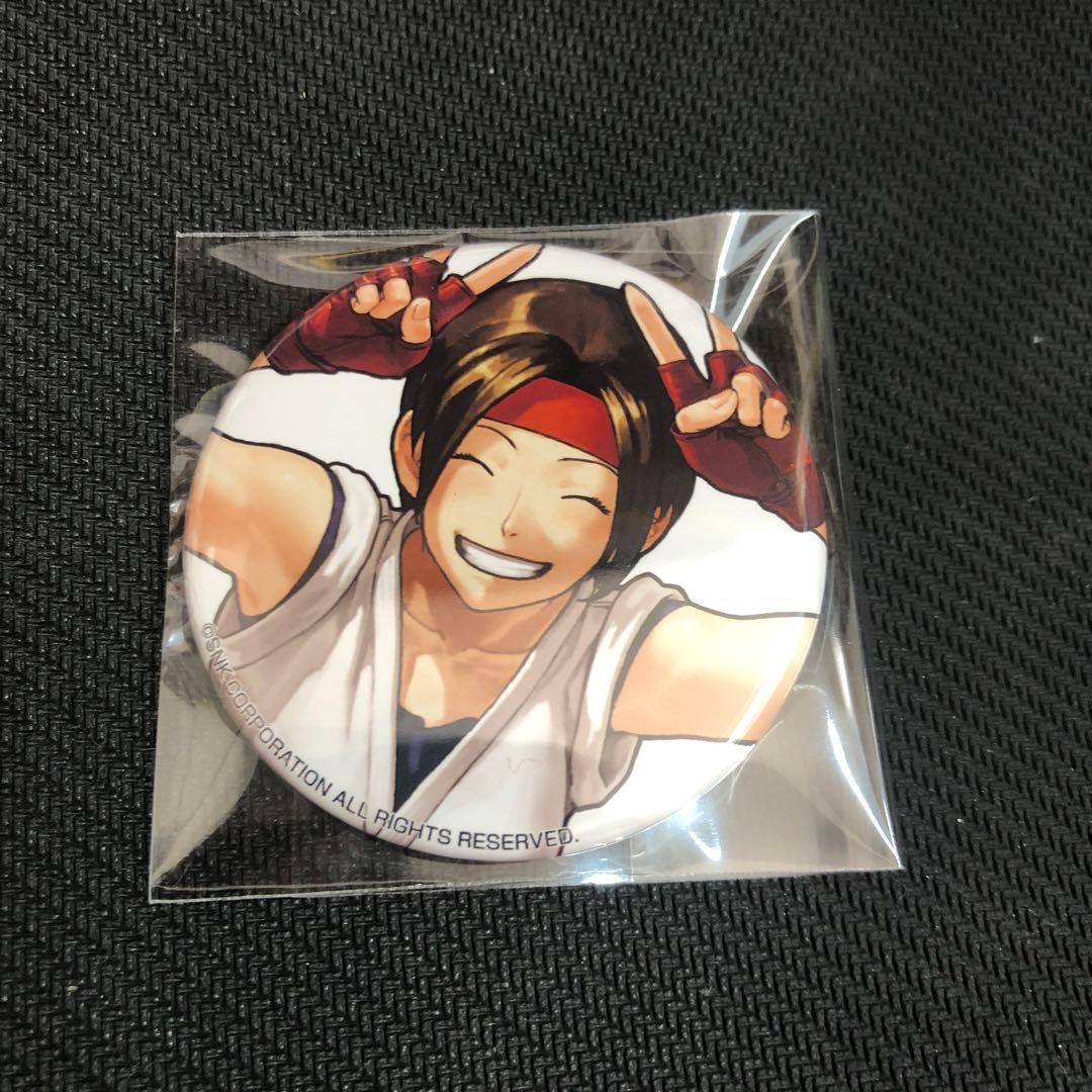 激レア　ユリサカザキ　缶バッジ　KOFXⅢ