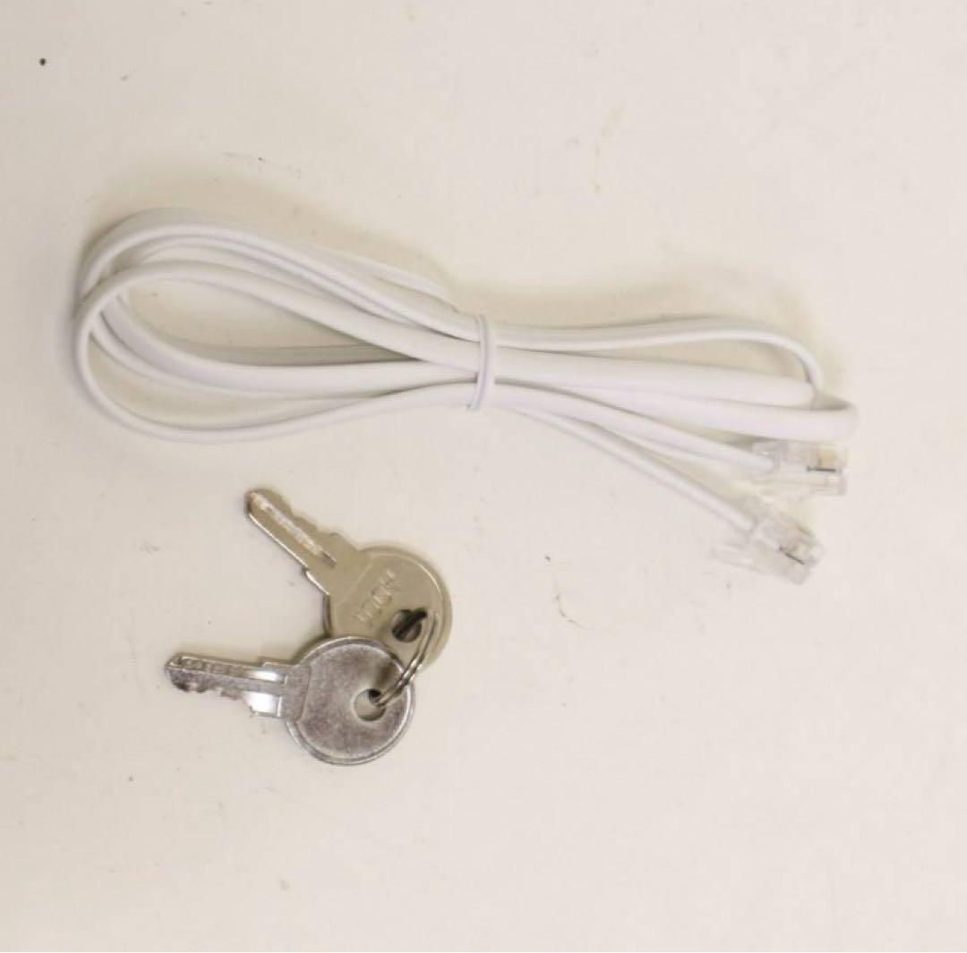 5台中の3台 未使用 NUSRATS 自動＆手動兼用 キャッシュドロア 白 小型