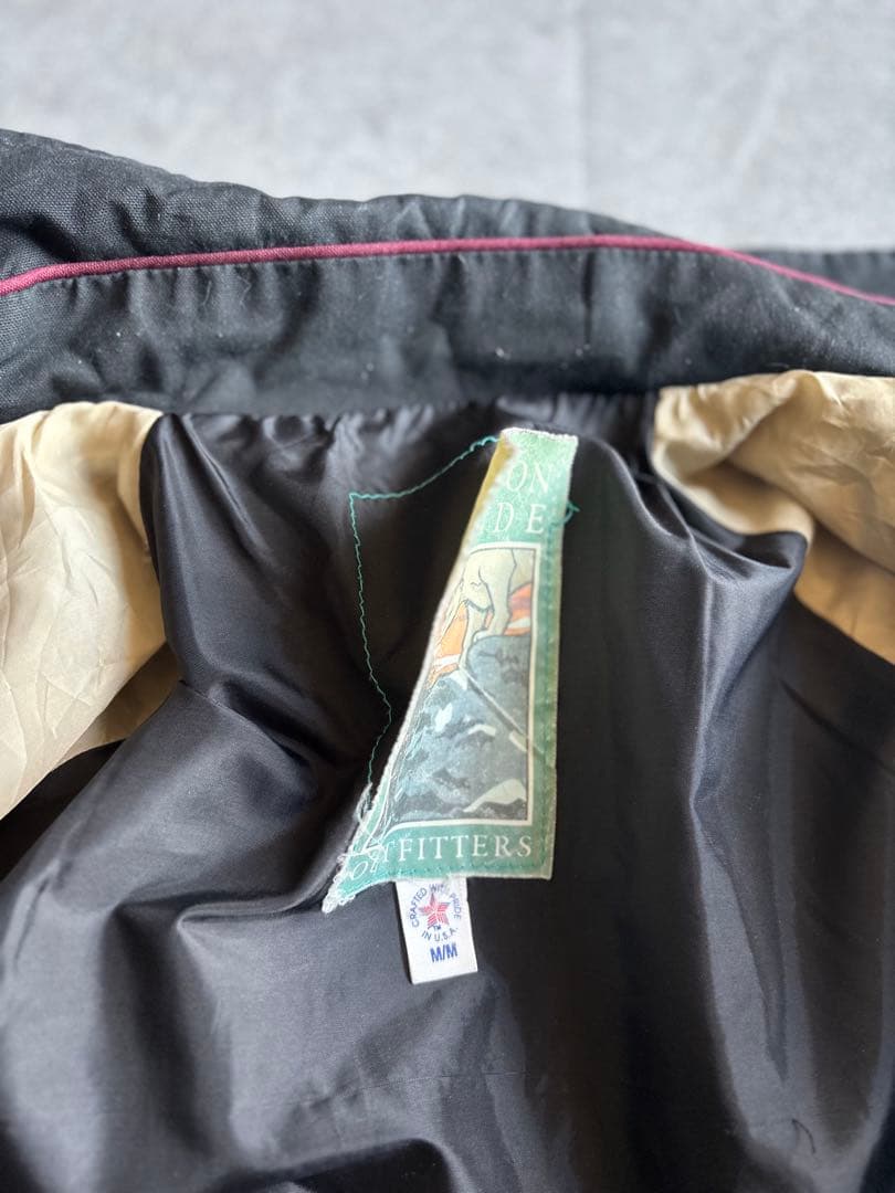 90s USA製 CANYON GUIDE ネイティブ柄ジャケット 短丈ブラック