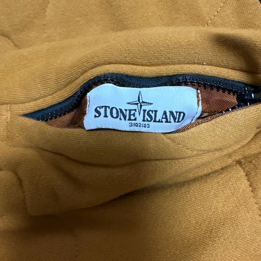超希少 ストーンアイランド ナイロンメタル キルティング ジャケット l
