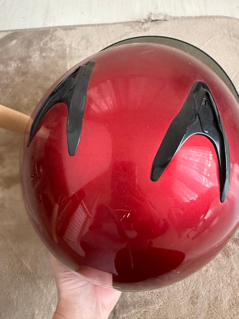 SHOEI J-FORCE jforceジェットヘルメット 赤