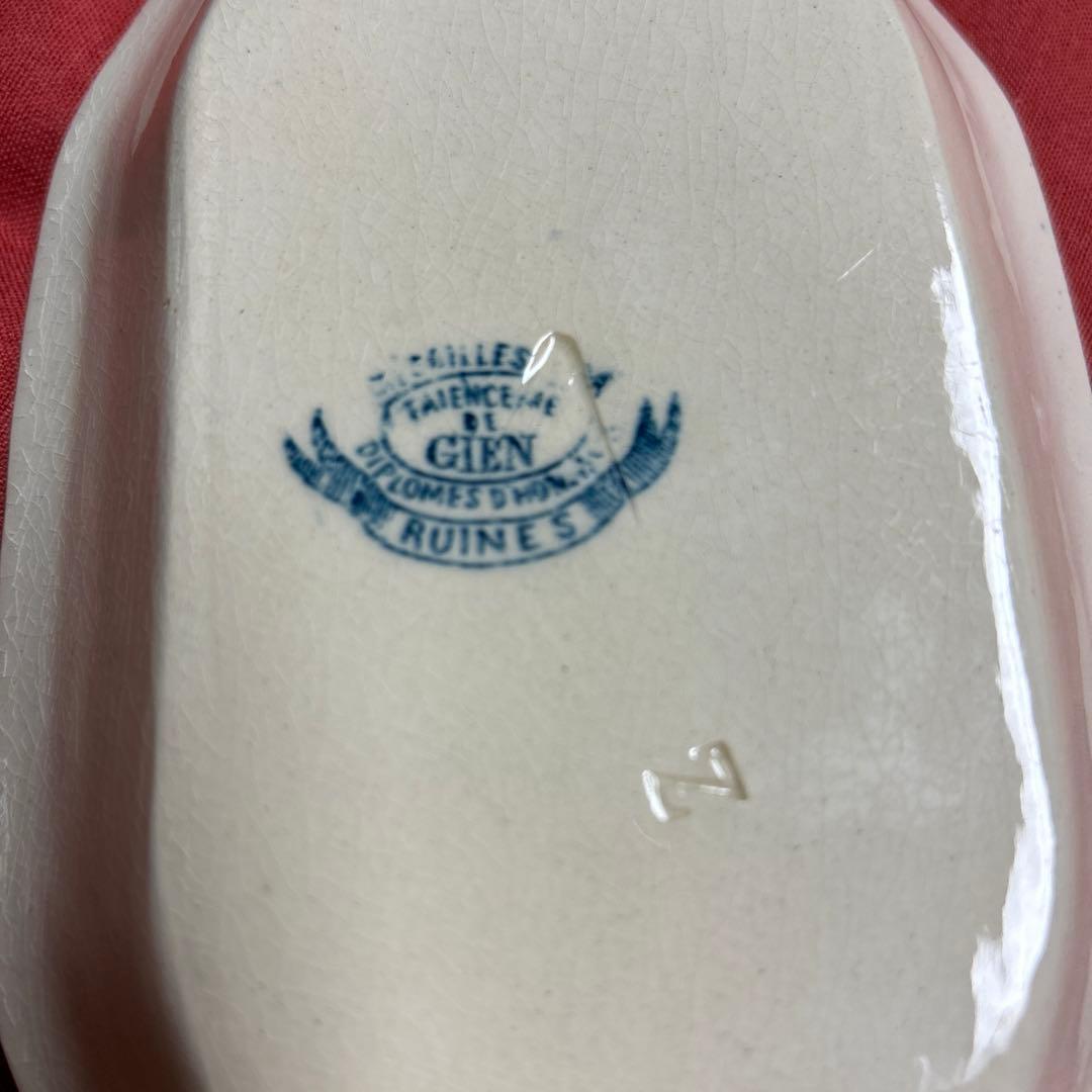 ウィンターセール　Gien アンティーク　ラヴィエ
