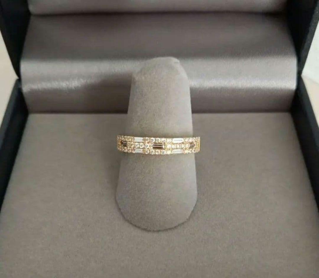 【新品未使用】ジュエリーツツミ＊リング＊K18YG＊ダイヤモンド0.39カラット