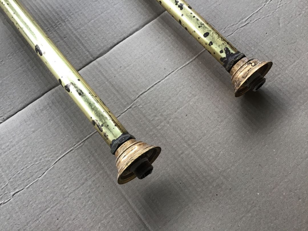 シャワーヘッド付き 混合水栓 真鍮　不具合有