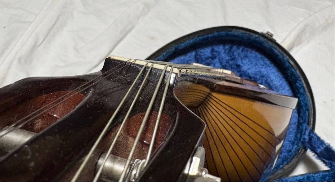 SUZUKIバイオリン製　マンドリン　M-30 専用ケース付き1916-01-1